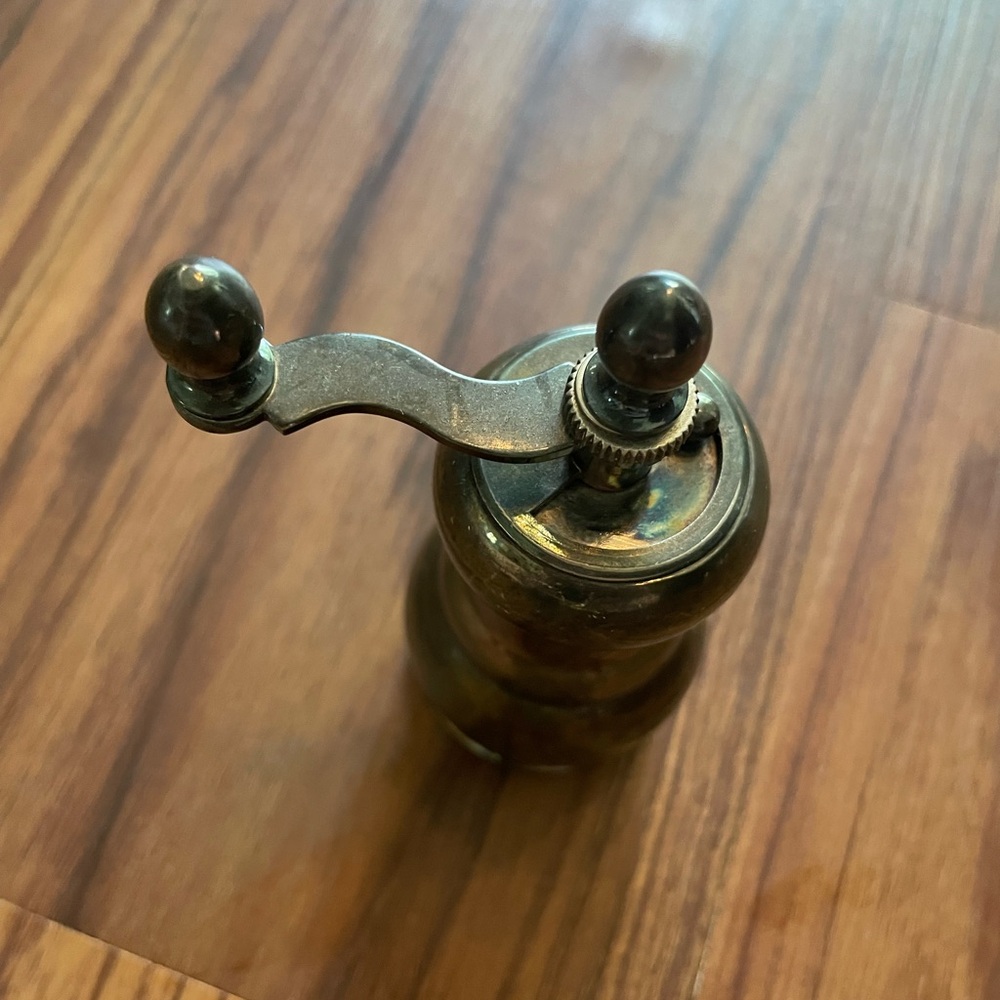 Vintage Metal Pepper Grinder